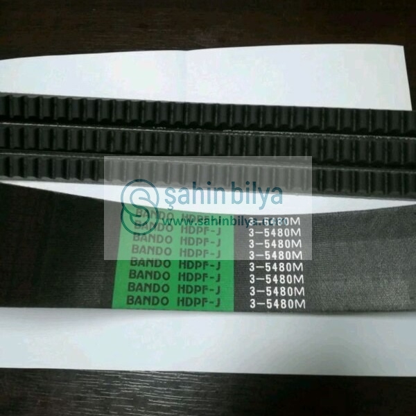 BANDO HDPF J3 5565M RAW ÜÇ SIRA TIRTILLI KAYIŞ ÜÇLÜ BANDO KAYIŞ HDPFJ35565MRAW