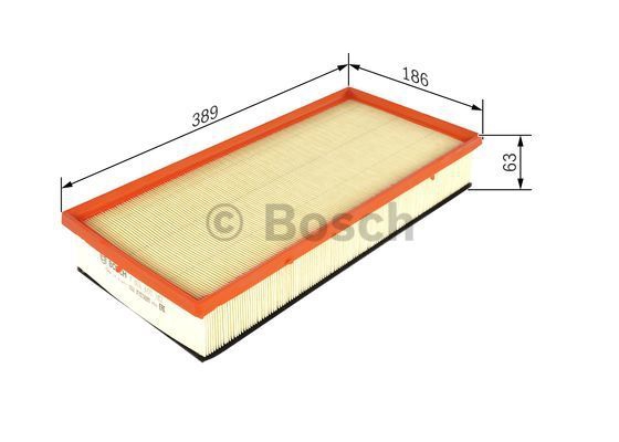 BOSCH F026400182 Hava Filtresi S0182 VOLKSWAGEN AUDI PORSCHE 7P0129620A 7L0129620A