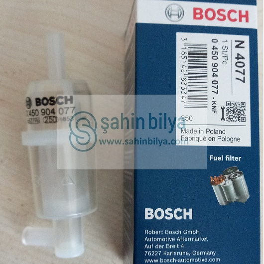 BOSCH 0450904077 Yakıt Ara Filtresi MERCEDES-BENZ SSANGYONG DAEWOO 6614773101 A6614773101