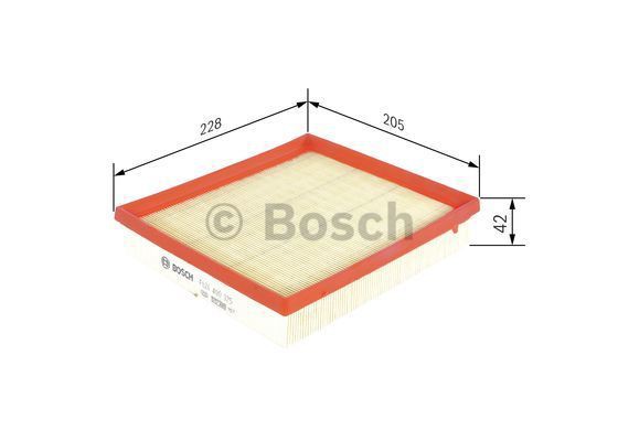 BOSCH F026400375 Hava Filtresi S0375 BMW 1 2 3 4 F20 F21 F22 F31 F32 F33 F34 F36 F80 F82 F83 F87 13718507320 1371763091