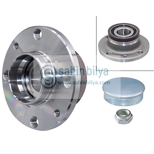 FAG 713690920 ARKA TEKER RULMANI ABS.li 4 DELİK FIAT DOBLO 119-223 STILO 192