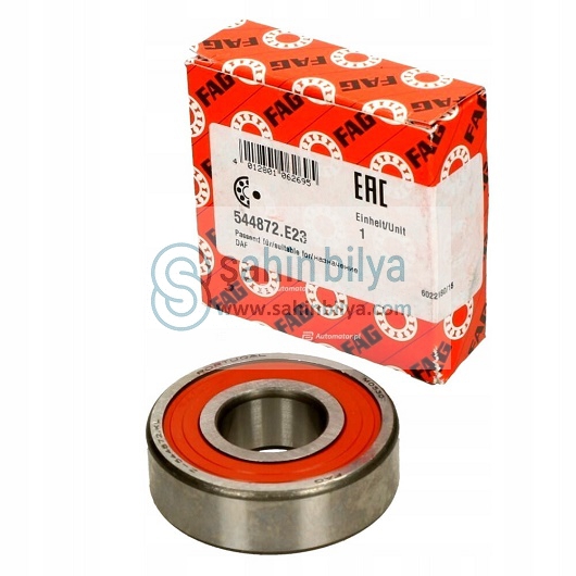 FAG 544872.E23 Alternatör Rulmanı 25x62x19 Denso 24v Dinamo Bilyası