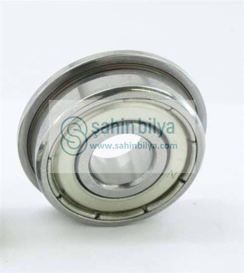 SHN F676 ZZ 6X10/11X3 Minyatür Rulman Mini Bilya Hassas Enstrüman için Flanşlı Metal Kalkan