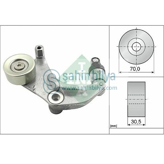 INA 534031610 V KAYIŞ GERGİ KÜTÜĞÜ HONDA ACCORD VIII 2.0 i 06.2008-06.2015
