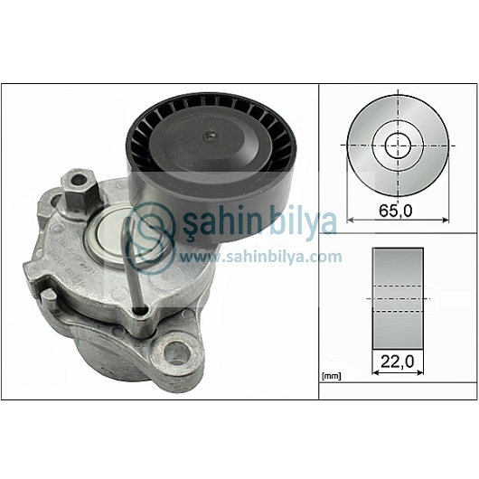 INA 534055010 V KAYIŞ GERGİ KÜTÜĞÜ 65x22 HYUNDAI ACCENT ERA BLUE GETZ I10 I20 I30 I40 1.5-1.6CRDI