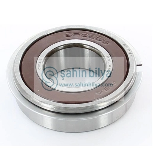 NSK 6205DDUNR Tek Sıra Sabit Bilyalı Rulman 25X52X15 Segman Kanallı
