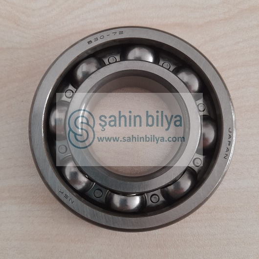 NSK B30-72 C3 Otomotiv Rulmanı 30x62/68x16 Zarflı