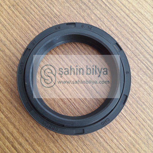 SHN 37x49x8/10 DC4Y NBR AMORTİSÖR KEÇESİ ÇİFT YAYLI YAMAHA