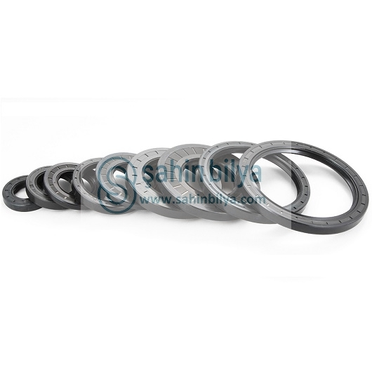 SHN 12x30x5 TC NBR YAĞ KEÇESİ KAUÇUK KAPLI TOZ DUDAKLI