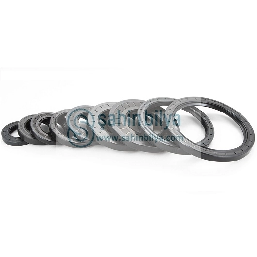 SHN 8x20x5 TC NBR KEÇE YAĞ KEÇESİ YAYLI TOZ DUDAKLI