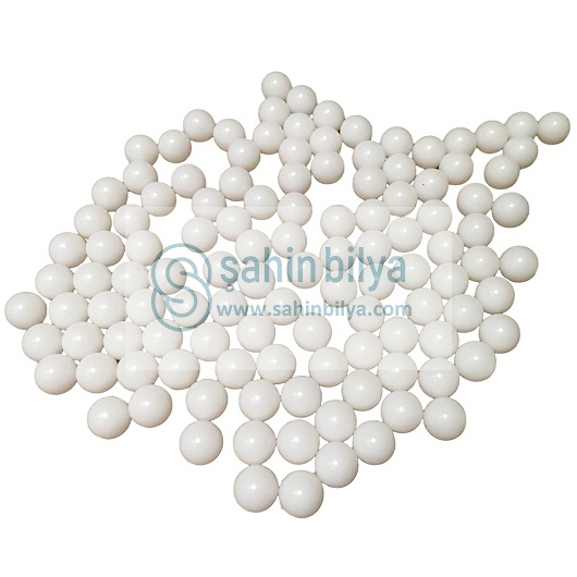 Plastik Bilya 6.35 mm 1/4 İnç Çok Amaçlı Bilye Tane Misket Rulman Pom Naylon 6,35mm 6.35mm 50.li Paket