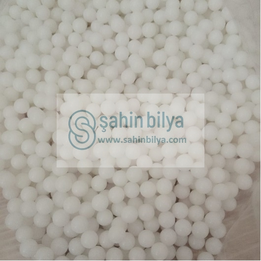 Plastik Bilya 8 mm Çok Amaçlı Bilye Tane Misket Rulman Pom Naylon 8,00mm 8mm 100.lü Paket