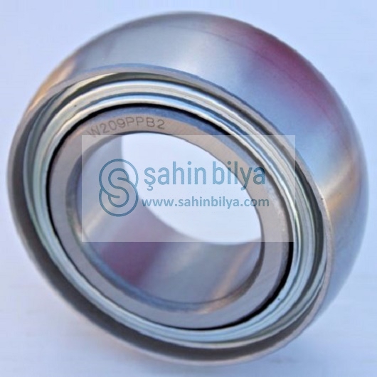 Obr W209PPB2 Tarım Makinesi Rulmanı Tarım Ağır Hizmet Diskli Tırmık Rulman Yuvarlak Delik