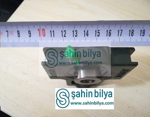SHN  UCT 202 Mil Ölçüsü 15 mm Yataklı Rulman Kızaklı Tip
