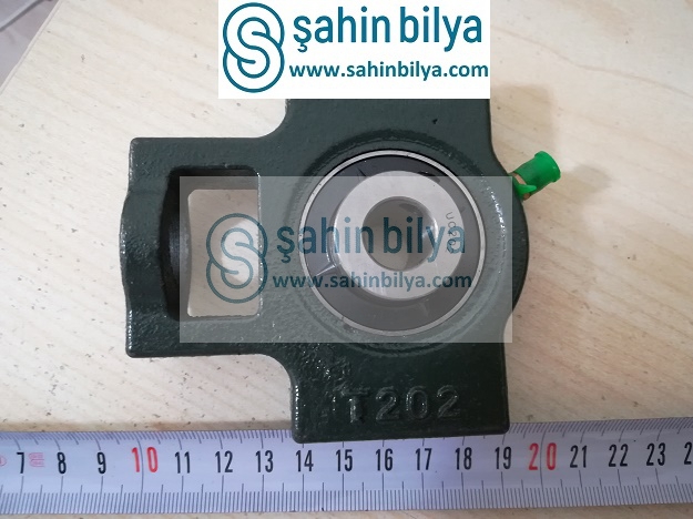 SHN  UCT 202 Mil Ölçüsü 15 mm Yataklı Rulman Kızaklı Tip