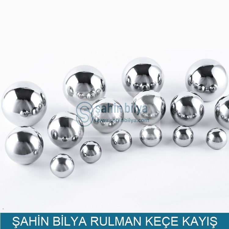 Şahin 1/2’’ 12,70MM PASLANMAZ Tane Misket Bilya Çelik Rulman Bilye 10.lu Paket