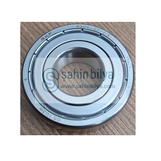 SKF 6204 2Z-C3 RULMAN METAL KAPAKLI 20X47X14