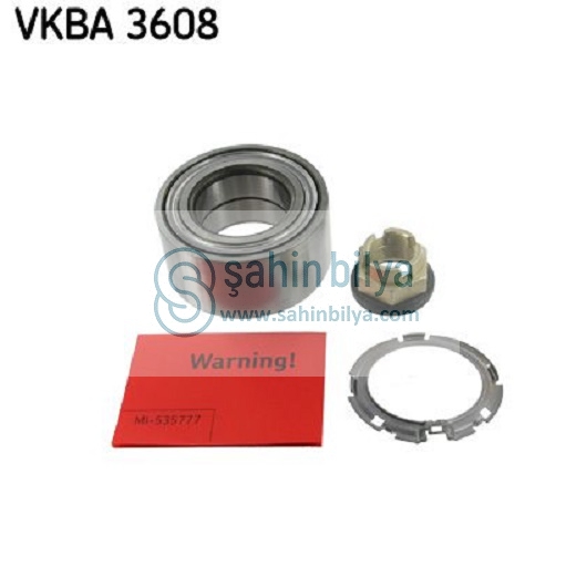 SKF VKBA3608 AKS RULMANI KITI ÖN RENAULT LAGUNA II-III 1.5DCI-1.6-1.8-1.9DCI-2.0-2.0DCI-2.2DCI 01-