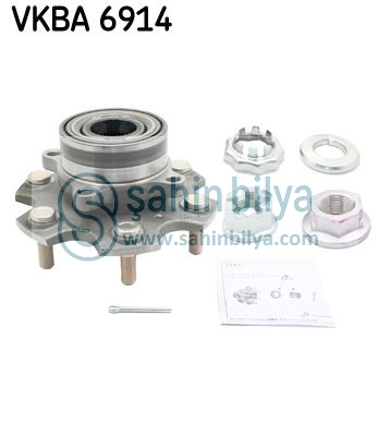 SKF VKBA6914 MITSUBISHI PAJERO - PORYALI (3.0 3.5 3.8 B. / 2.5 3.2 D.) ÖN TEKER RULMANI (6 BİJON ABS’SİZ)