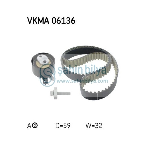 SKF VKMA06136 TRİGER SETİ 119X270 K9K 1.5DCI Euro5 RENAULT KANGOO MEGANE III-IV TALISMAN SCENIC IV CLIO IV CAPTUR IV MERCEDES-BENZ A-SERİSİ W176 CLA GLA DACIA LOGAN