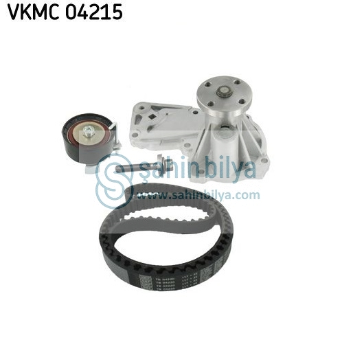 SKF VKMC04215 FORD C-MAX,FIESTA,FOCUS,GRAND C-MAX,KUGA,MONDEO,S-MAX,TOURNEO,TRANSIT / VOLVO S60,S80,V40,V60,V70 (1.6 B.)SU POMPALI TRİGER SETİ