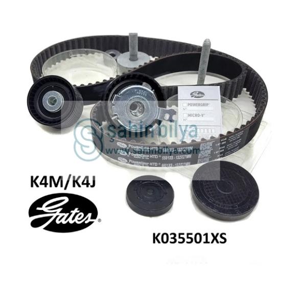 GTS K035501XS TRİGER SETİ 132X274 1.4 1.6 16V K4M-K4J RENAULT CLIO II-III-MEGANE I-II-III-LAGUNA I-II-SCENIC I-II