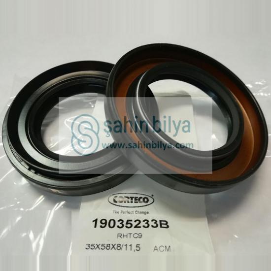 Corteco CRT 19035233 82035233 35*58*8-11.5 ACM RHTC9 ŞANZIMAN YAG KECESI CFW YAĞ KEÇESİ ANKARA ETİMESGUT ŞAŞMAZ