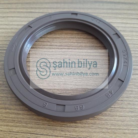 ŞAHİN BİLYA 48*68*8 RHTC Simmerring CHO 09741 UNIVERSAL KRANK YAĞ KEÇESİ