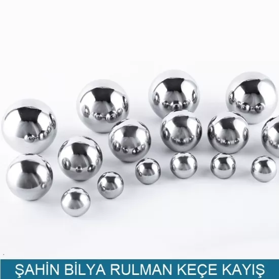 Çelik Bilya 6mm Paslanmaz Gıdaya Uygun 100.lü Paket