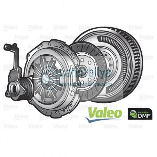 Valeo 837457 Volantlı Debriyaj Seti+Bilyası Ful Takım Fiat Doblo Bravo Pratico Opel Combo 1.6 Cdti