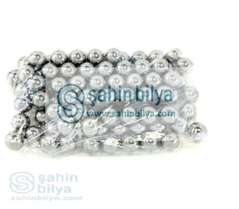 Çelik Bilya 17 mm Çok Amaçlı Bilye Tane Misket Rulman Demir 17,00mm 17mm 50.li Paket
