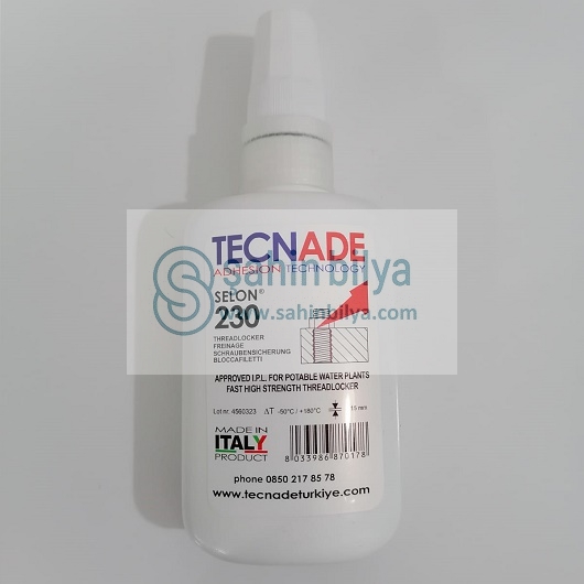 Tecnade İtaly Selon 230 50ml. Civata Sabitleyici Sıkı Geçme Rulman Sabitleme