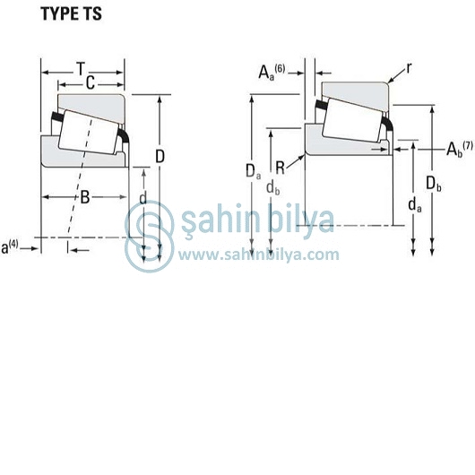 Timken 56426/650 Konik Makaralı Rulman 107,95x165,10x26,98