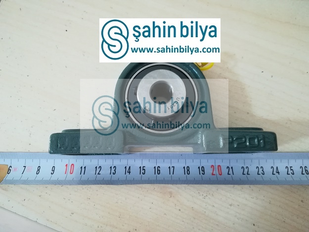 SHN  UCP 201 İç Çap 12 mm Yataklı Rulman Köprü Tip P201