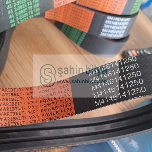 VARIBELT VX POWER FLEX A1250Lİ 3LÜ DÜZ V KAYIŞI ŞAP MAKİNASI SIVA MAKİNESİ